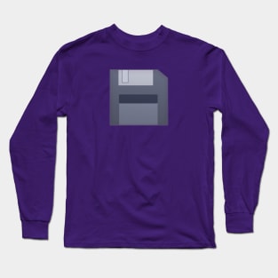 Maple Pines Floppy Disk Sweater Long Sleeve T-Shirt